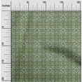 thumbnail image 2 of oneOone Cotton Poplin Forest Green Fabric Asian Block Craft Projects Decor Fabric Printed By The Yard 56 Inch Wide, 2 of 4