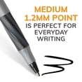 thumbnail image 4 of BIC Round Stic Grip Extra Comfort Assorted Colours Ballpoint Pens, Medium Point (1.2mm), 8-Count Pack, Perfect Writing Pens With Soft Grip for Superb Comfort and Control, 4 of 6