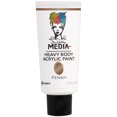 thumbnail image 1 of Dina Wakley Media Heavy Body Metallic Acrylic Paint 2Oz-Penny, 1 of 1