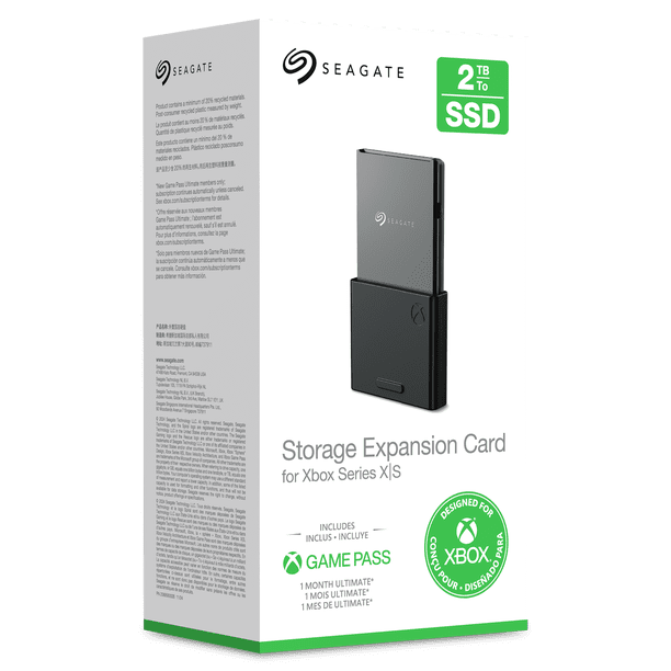 Xbox Series X/S用 Seagateストレージ拡張カード Seagate Storage Expansion Card for Xbox Series X|S, 2TB