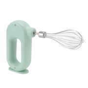 Electric Hand Mixer, Handheld Milk Frother For Home For Cooking For Kitchen Green