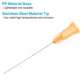 thumbnail image 3 of 23Ga Dispensing Needles, 102PCS 1.5 Inch Industrial Blunt Tip Dispensing Needle Syringes with Luer Lock Needle for Refilling Liquid Inks Adhesive Glue Oil,Orange, 3 of 7