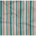 thumbnail image 3 of Tissu Imprimé à Rayures Multicolores en Popeline de Coton Biologique 1 Yard 42 Inch Wide, 3 of 3