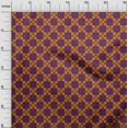 thumbnail image 2 of oneOone Georgette Viscose Fabric Geometric & Floral Block Printed Craft Fabric BTY 42 Inch Wide, 2 of 4