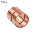 thumbnail image 3 of Uxcell Straight Copper Coupling Fittings Welding Joint for HVAC Air Conditioner 5Pcs 1/2 inch, 3 of 5