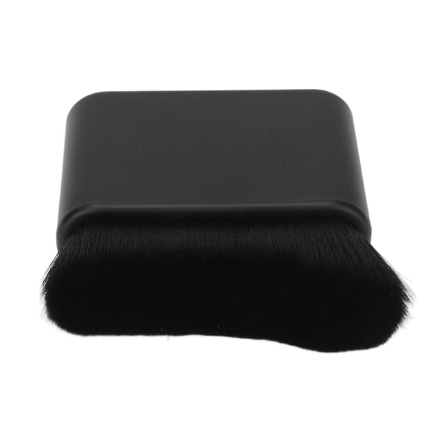 Tanning Blending Brush, Soft Bristles Sturdy Self Tanning Brush Black Maximum Coverage For Home