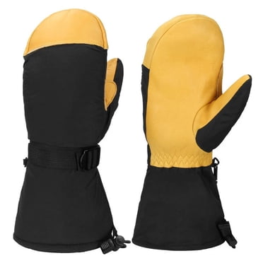 Gants de Ski Hiver Imperméables Planche à Neige Motoneige Ski Moto Conduite Chauds, Faciles à Utiliser