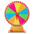 thumbnail image 1 of Milisten Roue de Roulette Fortune Roue de Roulette Rotative Roue de Roulette de Fête Jeu de Roue de Roulette pour Carnaval, 1 of 5