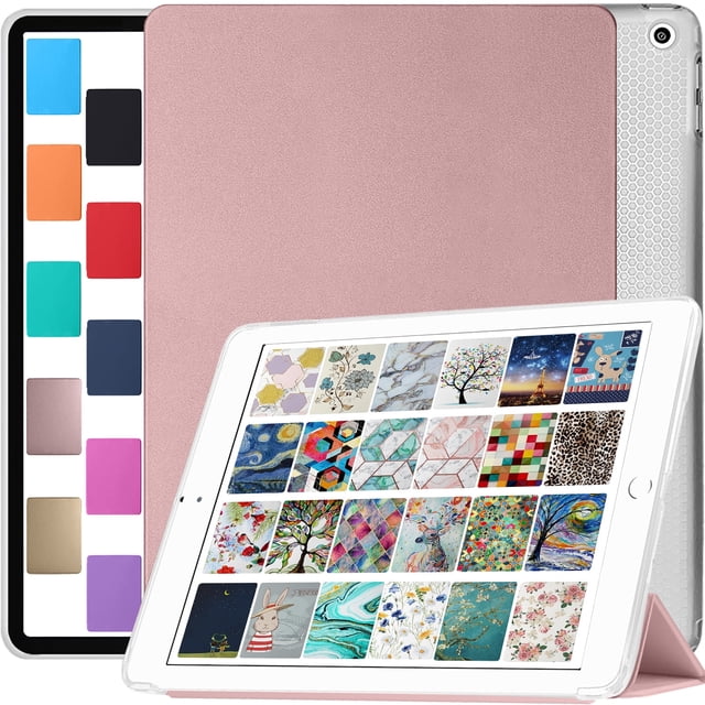 DuraSafe iPad Pro 9.7 2016 TPU Cover A1673 MLMP2LL/A MM172LL/A MLMN2LL/A MLMQ2LL/A A1674 A1675 MLMW2LL/A MLMX2LL/A MM192LL/A MLMV2LL/A MLN02LL/A MLMY2LL/A MLN12LL/A MLPW2LL/A MLPY2LL/A - Rose Gold