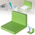thumbnail image 1 of Floating Wall Shelf Rack for Living Room Kitchen and Bathroom with Hanging Design White Edges and Self-Hang System, 1 of 5