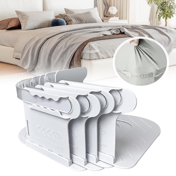 Lock Sheet Holders Keep Sheets Tight Heavy Duty Bed Sheet Holder Corner Fitted Sheet Straps Fit All Mattress Size Easy Installation