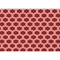thumbnail image 1 of Ahgly Tapis Rectangulaire Lavable en Machine Rouge Tomate, 8 Pieds x 10 Pieds, 1 of 7