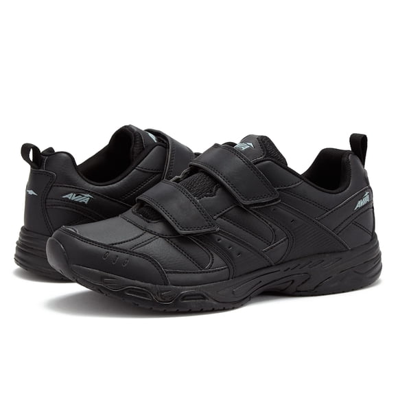 Avia Avi-Union II à Bride Chaussures Antidérapantes pour Hommes - Chaussures de Restaurant, de Travail et de Sécurité pour Hommes Confort - Noir/gris Foncé, 10.5 Grand