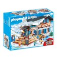 thumbnail image 1 of Playmobil Chalet avec skieurs 9280, 1 of 4
