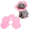 thumbnail image 4 of Dog Elizabeth Collar, Pet Recovery Collar Irritating Free Hook And Loop Design Lightweight Adjustable  For Post Surgery YLSB05 Pink,YLSB06 Green,YLSB08 Purple, 4 of 8