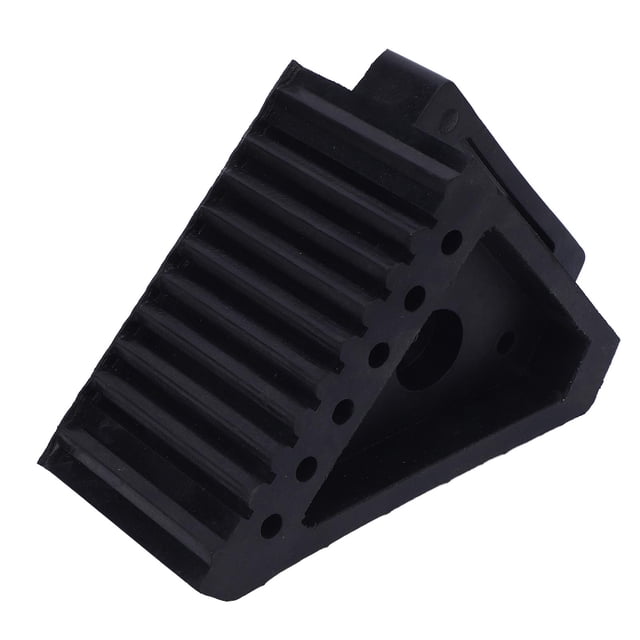 Cale de Roue en Caoutchouc Robuste, Cale de Roue en Caoutchouc Portable et Légère Antidérapante 6.9 X 3.9 X 5.9 Po pour VR