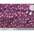 thumbnail image 2 of Soimoi Rayon Crepe Fabric Ornament Home Decor Decor Fabric Printed Yard 46 Inch Wide, 2 of 3