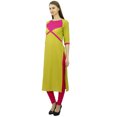 thumbnail image 3 of Phagun Tunique pour Femmes en Coton Kurti Indienne de Designer Kurta Droite, 3 of 8