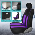 thumbnail image 4 of FH Group Universal Fit Striped Cloth Car Seat Covers for Auto, SUV, Van, Airbag Compatible, 4 of 10