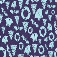 thumbnail image 1 of Ahgly Company Tapis d'Intérieur Lavable en Machine Carré Transitionnel Bleu Denim, 5 Pieds Carré, 1 of 7
