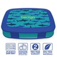 thumbnail image 4 of Bentgo Kids Prints Lunch Box, Shark, 4 of 5