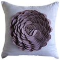 thumbnail image 1 of The HomeCentric Housse de Coussin pour Canapé Bleue Housse de Coussin Décorative pour Sofa Lot de 2, Housses de Coussin en Feutre 16x16 Pouces avec Fermeture Éclair Nature et Floral Rose Housses de Coussin Modernes - Rose de Rêve, 1 of 3