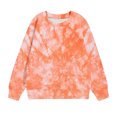 thumbnail image 5 of Yuyuzo Chandails en Molleton pour Filles Col Rond Manches Longues Décontracté Confortable Bloc de Couleur Pull d'Automne, 5 of 5