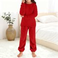 thumbnail image 4 of Chandail Décontracté à Manches Longues pour Enfants, Mode Automne, Couleur Unie, Col Rond, Universel pour Garçons et Filles, Ensemble de Chandails en Peluche Mignon, 4 of 7