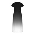 thumbnail image 5 of Robes pour Femmes Été Décontractées Amples Robe d'Été Sans Manches Plage Longue Ample Caftan Robe Maxi avec Poches, 5 of 5