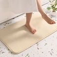 thumbnail image 4 of Laundry Room Rugs and Mats Thick Striped Memory Foam Bath Rugs, Soft Absorbent Velvet Bathroom Mats, Non-Slip Bottom , Machine Washable Bathmat, Carpet Rug Room Decoration for Wash Floor, 4 of 7