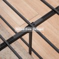 thumbnail image 4 of Queen Metal Bed Frame Platform – 14-Inch Height with Durable Steel Slats, No Box Spring Needed, Easy to Assemble, Quiet and Sturdy, 4 of 7