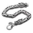 thumbnail image 1 of Bracelet en Acier Inoxydable Chaîne à Maillons pour Hommes Femmes Garçons Résistance à l'Eau, 1 of 5