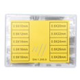 thumbnail image 2 of Watch Strap Clasp Tube, Watchband Connecting Shaft 100Pcs Watch Pins Watch Tube Bar Watch Screws Watch Parts  For Watch Repair Shop, 2 of 8