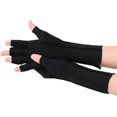 thumbnail image 1 of Gants de Compression NURCOM pour l'Arthrite, Gants de Compression pour le Soulagement de la Douleur Rhumatoïde pour Femmes et Hommes, Gants de Circulation Sans Doigts de Qualité Supérieure pour l'Arthrite et la Douleur Articulaire, l'Enflure, la Tendinite, 1 Paire Noir m, 1 of 7