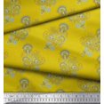 thumbnail image 2 of Soimoi Rayon Fabric Artistic Paisley Printed Fabric 1 Yard 56 Inch Wide, 2 of 3