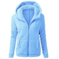 thumbnail image 2 of UPPADA Winter Coats for Women Plus Size Fashion Extreme Cold Weather Outwear Solid Color Pocket Jacket Windbreaker, 2 of 6
