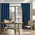 thumbnail image 1 of Chmadoxn Home Decor, Room Decor, Wall Decor Polyester Pongee Rod-Pull Light-blocking Curtains Living Room Sun-Blocking Curtains Heat-Insulating And Soundproof Curtains Polyester Blackout Curtains, 1 of 6