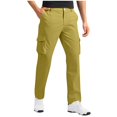 thumbnail image 1 of SHTXOZHI Pantalon Cargo Décontracté pour Hommes, Léger, Athlétique, Plein Air, Randonnée, Voyage, avec Multiples Poches, 1 of 7