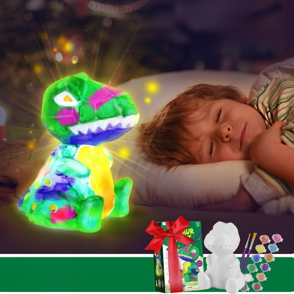 Paint Your Own Lamp Kit, Art Supplies Arts & Crafts Kit, Painting kit for Kids 6-12, Arts and Crafts for Kids Ages 8-12, Toys Girls Boy Birthday Gift Ages 3 4 5 6 7 8 9 10 11 12+