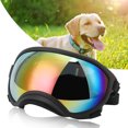 thumbnail image 4 of Large Dog Goggles,  Protection Windproof Dog Sunglasses With Adjustable Strap, Snowproof Eye Wear Protection Goggles Pet Glasses For Medium Large Dog Travel Skiing, 4 of 8