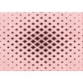 thumbnail image 1 of Ahgly Company Machine Washable Indoor Rectangle Transitional Pink Bubble Gum Pink Area Rugs, 7' x 10', 1 of 7