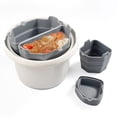 thumbnail image 4 of 1 Set Cooker Divider Liner Food Grade Leak-Proof BPA-free Silicone Slow Cooker Divider Liner Kitchen Accessories, 4 of 8