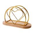 thumbnail image 2 of Birdeem Outdoor Kitchen Packages, Table Napkin Rack Modern Metal Napkin Rack for Kitchen Tables and Countertops Cocktail Napkin Rack for Indoor and Outdoor Use, Metal Outdoor Table, 2 of 6