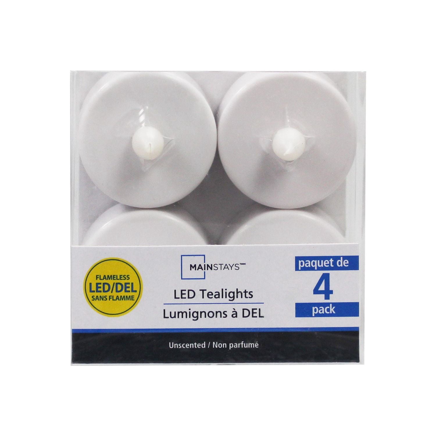 Mainstays 4PK Lumignons à DEL