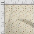 thumbnail image 1 of oneOone Viscose Chiffon Fabric Leaves|Insect & Flower Floral Print Fabric BTY 42 Inch Wide, 1 of 4