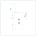 thumbnail image 3 of A&E Bath and  Shower Paloma toilet, 3 of 9