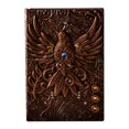 thumbnail image 2 of EGNMCR Diary NoteBook Notebooks for Work Retro Embossed Bird Pattern Notebook European A5 Notepad Stereo 100 Pages embossed notebook, 2 of 5