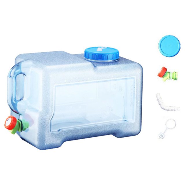 Camping Water Tank Water Storage Container Water Jug Sturdy Versatile Food Grade 18 Liters