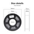 thumbnail image 3 of 3 Rouleaux de Filament 3D en PLA 1 kg 1,75 mm ± 0,02 mm, Filament d'Impression 3D Enroulé Soigneusement, Emballage sous Vide, Facile à Utiliser, 3 of 6