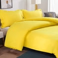 thumbnail image 5 of 800 Thread Count 100% Egyptian Cotton 5 Piece Duvet Set with Zipper Closure & Corner 5 Pc Duvet Set Solid Pattern, 5 of 5